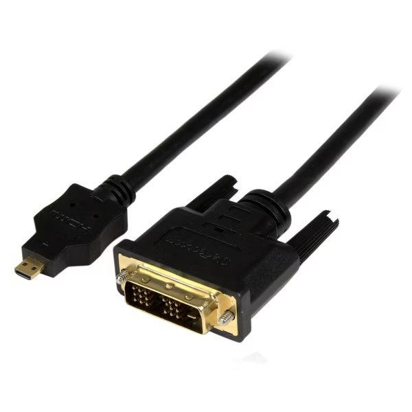 2m Micro HDMI Male to DVI-D Male Cable - 1920x1200, Startech.Com, Mfr#: HDDDVIMM2M